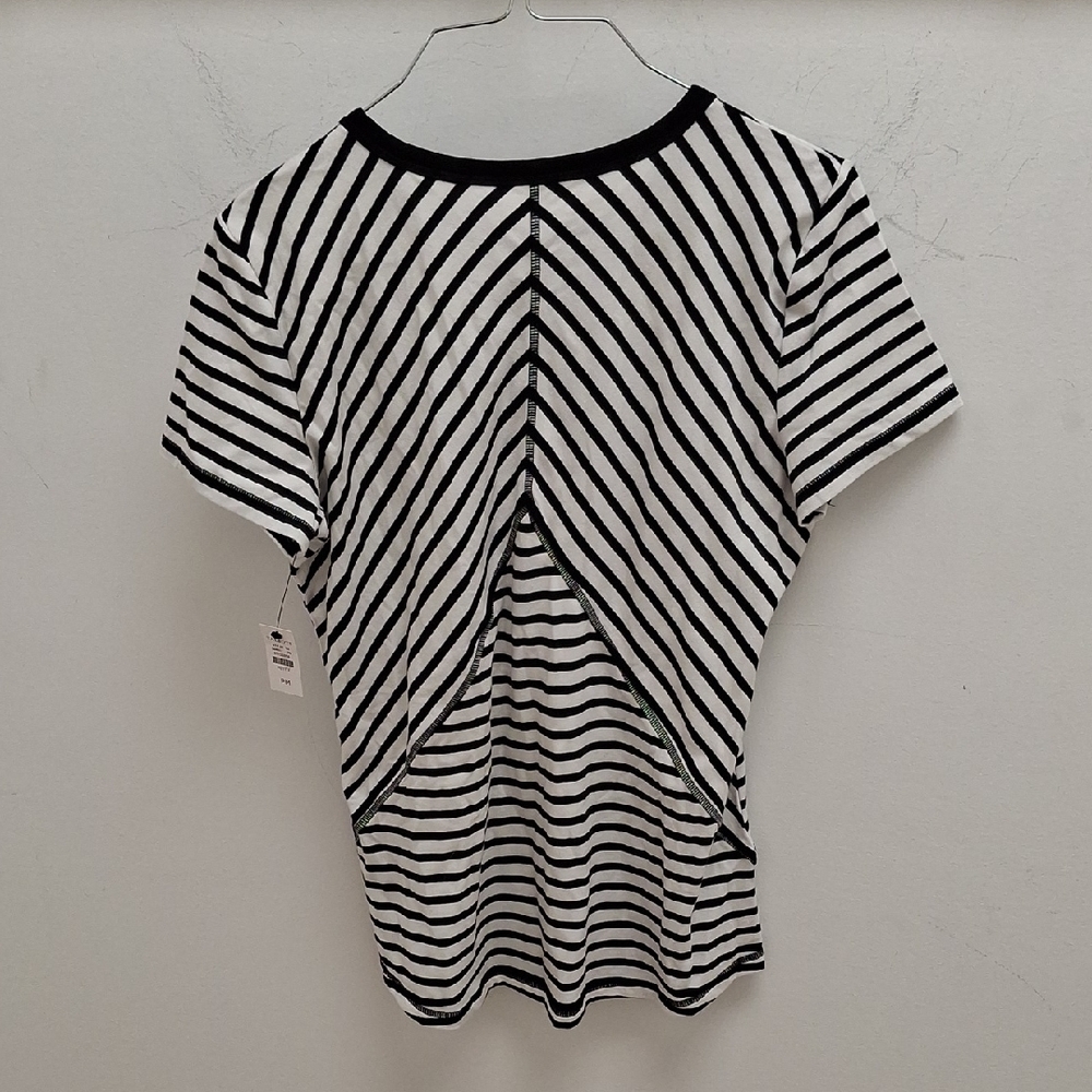 NWT-Striped Short Sleeve Tee - Picture 5 of 7